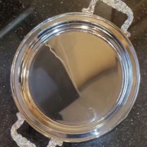 Plateau classique rond pour mignardises